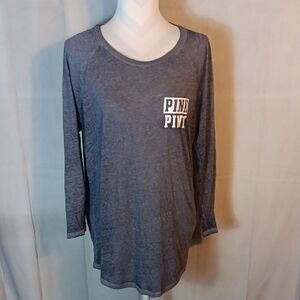 PINK Victoria's Secret Heather Gray Top